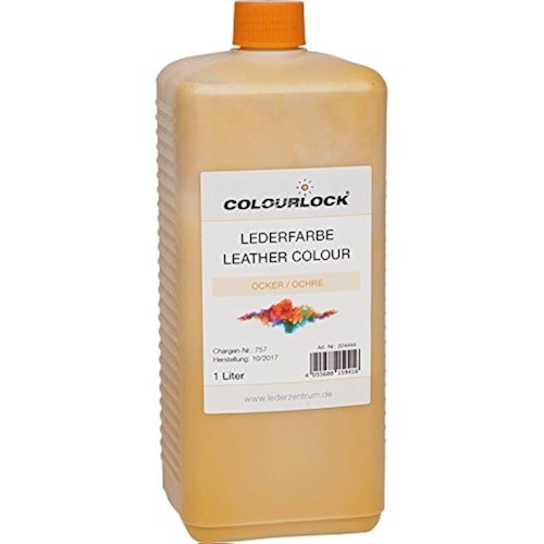 Leather Colour Ochre 1L