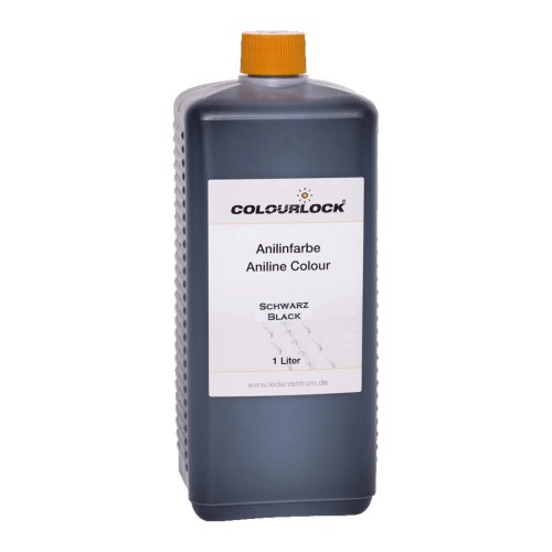 Aniline Colour Black 1L, краска для анилиновой кожи чёрная