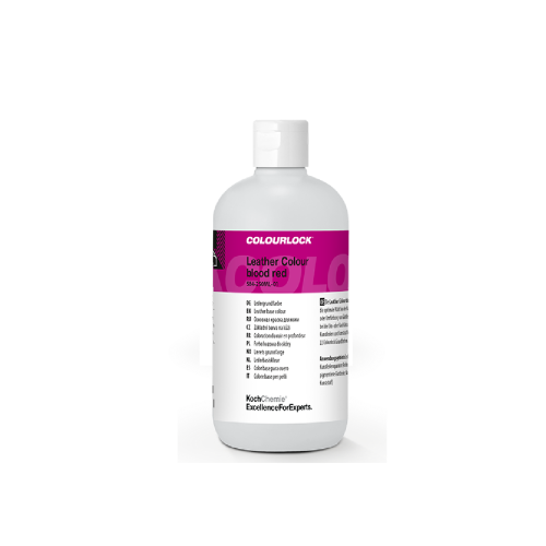Leather Colour Blood Red 0.25L