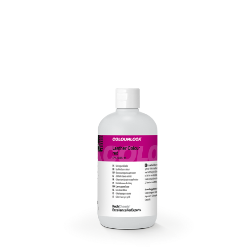Leather Colour Red 0.25L