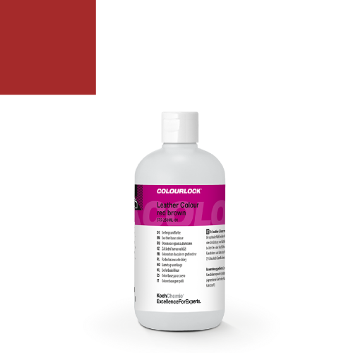 Leather Colour Red Brown 0.25L