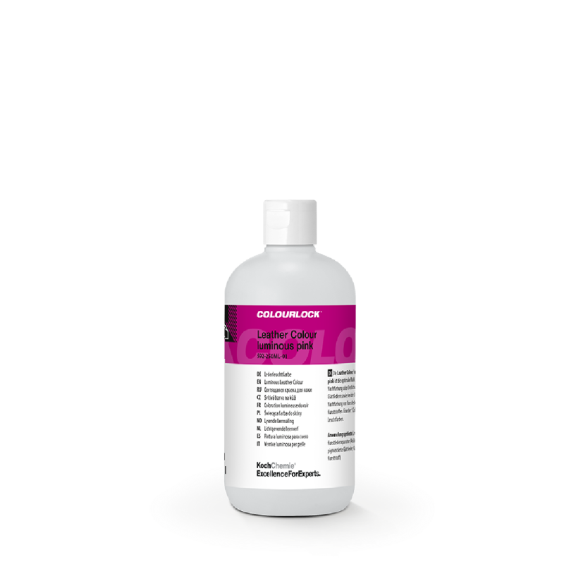 Leather Colour Luminous Pink 0.25L Leather Colour Luminous Pink 0.25L