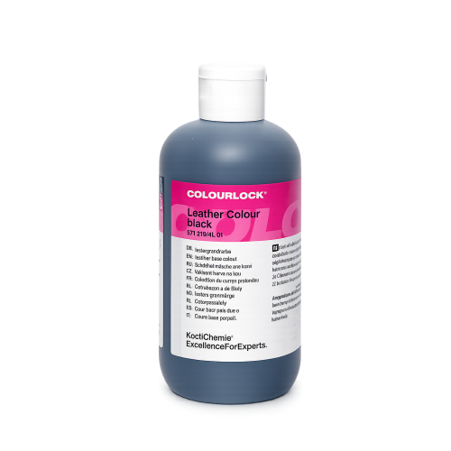 Leather Colour Black 0.25L