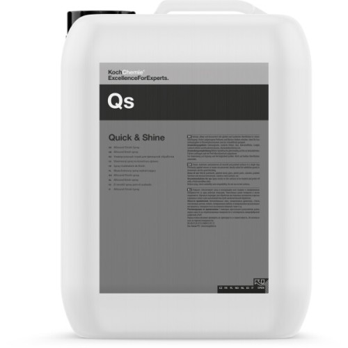 Quick & Shine 10L, быстрый очиститель и блеск