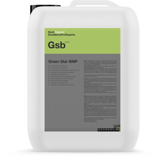 Универсальное слабощелочное чистящее средство Green Star BMP (Gsb), 11 л
